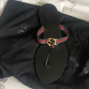 Gucci flip flops